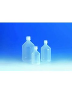 Reagent bottle narrow mouth PP 500 ml with screw cap pack 10