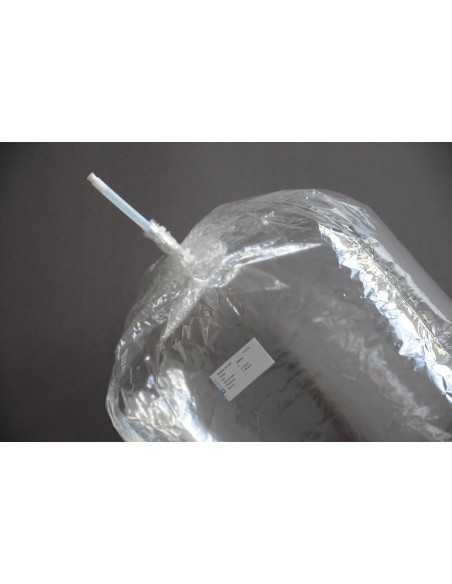 Worek na próbki z Nalofanu 60L gotowy do użycia z rurką PTFE