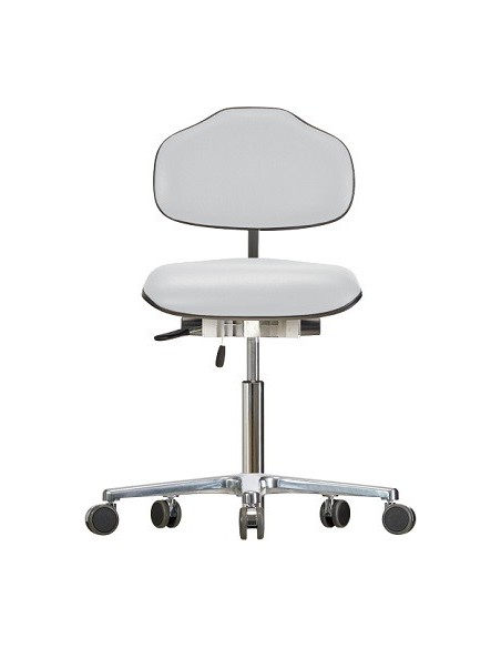 Krzesło na kółkach Classic WS1320KL siedzisko/oparcie ze