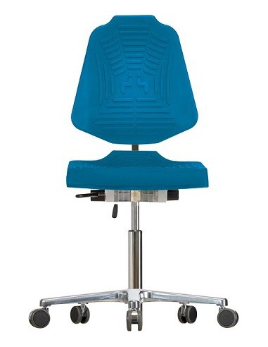 Drehstuhl Extrabreit mit Rollen Classic WS1220 E XL PUR-Sitz