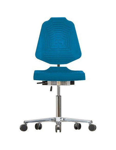 Drehstuhl Extrabreit mit Rollen Classic WS1220 E XL PUR-Sitz