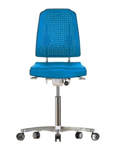 Hochstuhl mit Rollen Klimastar WS 9211.20 Soft-PUR-Sitz und