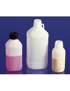 Chemikalienflasche enghals PE-HD 500 ml mit Schraubverschluss