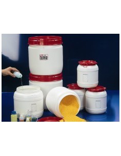 Weithalsbehälter PE-HD 26 L plombierfähig