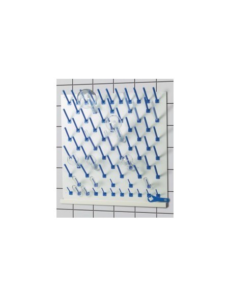 Abtropfbrett ohne Ablaufrinne mit Aufsteckstäbchen LxB 40x40 cm