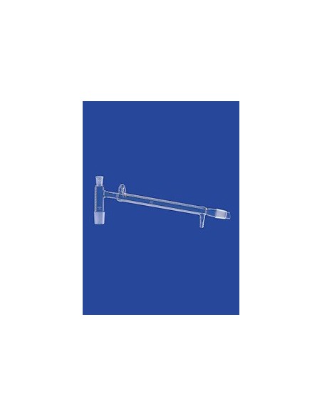 Distilling Link with Liebig condenser water connection with