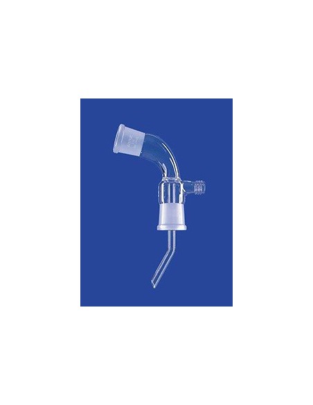 Adapter for distilling receiver acc.to Bredt bent with GL 18