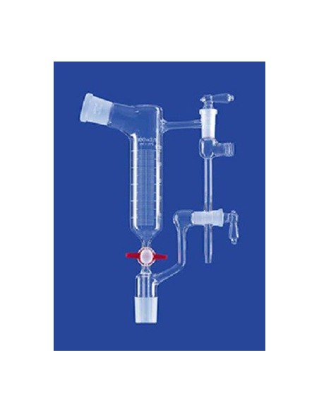 Destilliervorl. nach Anschütz-Thiele 25ml schräger Vorstoß