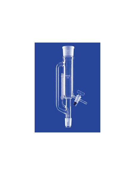 Soxhlet-Extraktionsaufsatz mit Hahn Extraktor 150 ml Kühler