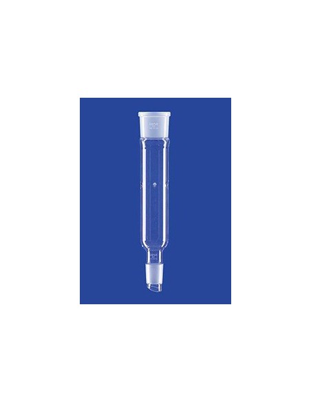 Extractor head for the extraction of solid (warm) with glass