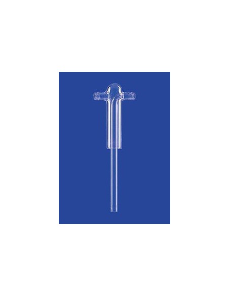 Gaswaschflaschenaufsatz nach Drechsel mit