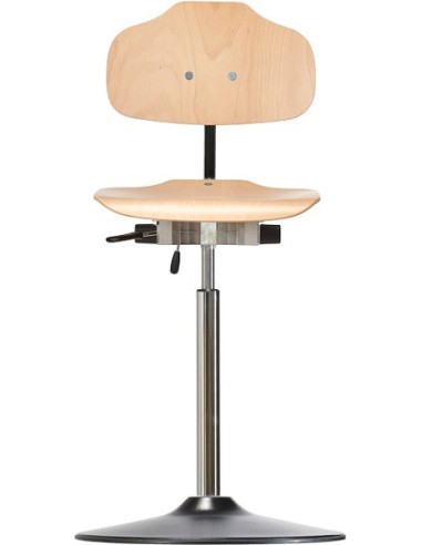 High chair with disc base Classic WS1011 TPU seat/backrest with