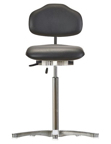 High chair with glides Classic WS1311 KL seat/backrest with
