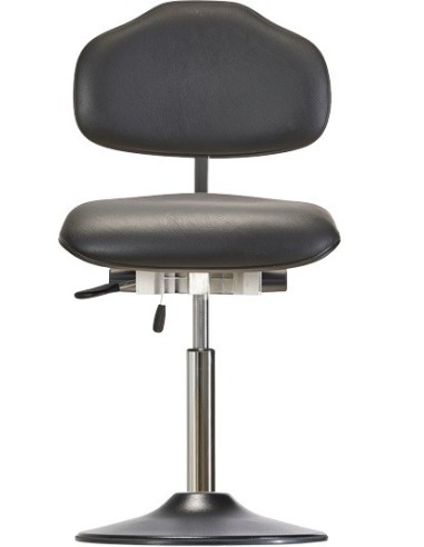 Chair with disc base Classic WS1310 TPU KL seat/backrest with