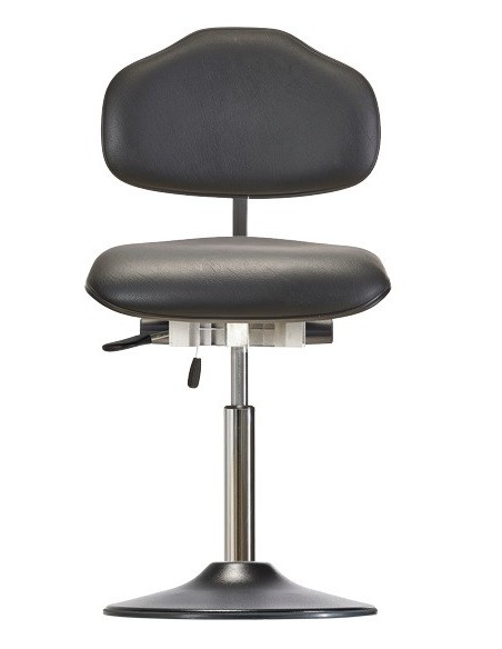 Drehstuhl mit Tellerfuß Ø 430 mm PU-Kante Classic WS 1310 TPU