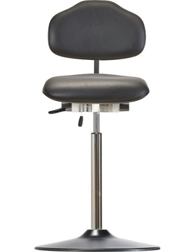 Hochstuhl mit Tellerfuß Ø 560 mm Classic WS 1311 T KL Sitz und