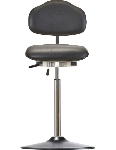 Hochstuhl mit Tellerfuß Ø 560 mm Classic WS 1311 T KL Sitz und