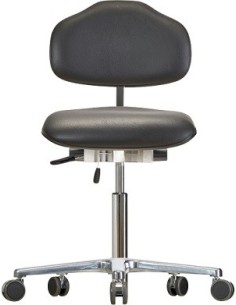 Chair with castors Classic WS1320 KL seat/backrest with