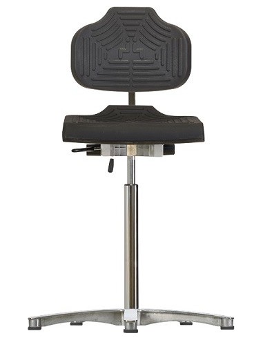 Leitfähiger Hochstuhl mit Gleitern WS 1211 E ESD Classic