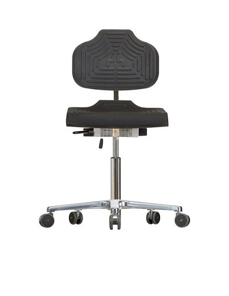 Chair with castors WS1220 E ESD Classic seat/backrest with