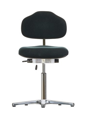 Leitfähiger Drehstuhl mit Gleitern WS 1610 ESD Classic Sitz und