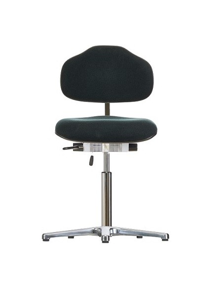 Chair with glides WS1610 ESD Classic seat/backrest with fabric