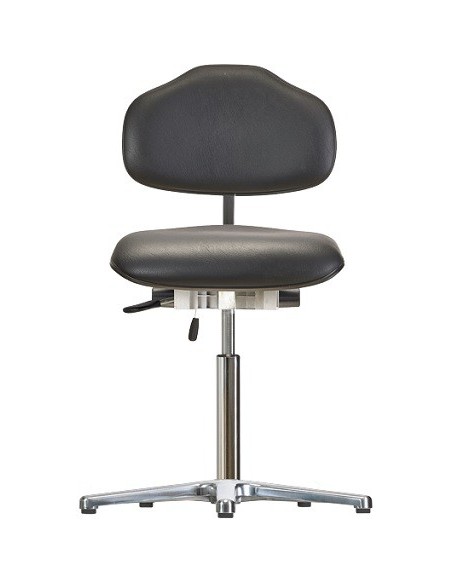 Leitfähiger Drehstuhlmit Gleitern WS 1610 ESD KL Classic Sitz