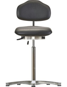 High chair with glides WS1611 ESD KL Classic seat/backrest with