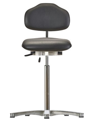 Leitfähiger Hochstuhl mit Gleitern WS 1611 ESD KL Classic Sitz