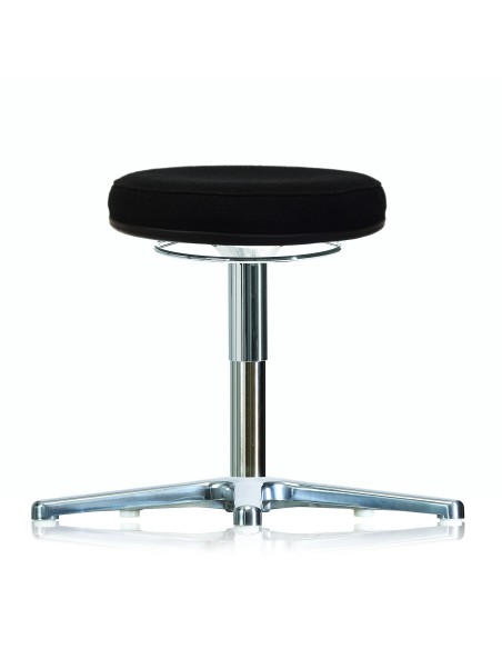 Rotary stool with glides WS3310 Classic seat with fabric