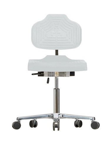 Krzesło na kółkach Classic WS1220 E siedzisko/oparcie z Soft-PU