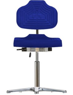 Chair with glides Classic WS1210 E seat/backrest with Soft-PU