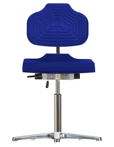 Chair with glides Classic WS1210 E seat/backrest with Soft-PU