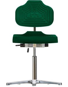 Chair with glides Classic WS1210 E seat/backrest with Soft-PU