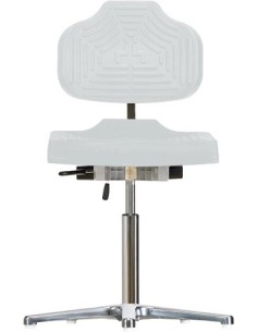 Chair with glides Classic WS1210 E seat/backrest with Soft-PU