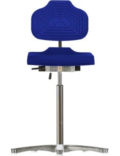 High chair with glides Classic WS1211 E seat/backrest with