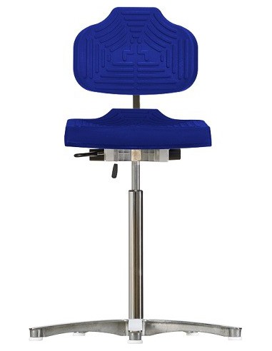 High chair with glides Classic WS1211 E seat/backrest with