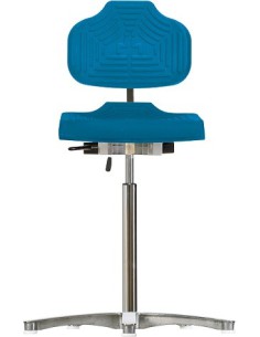 High chair with glides Classic WS1211 E seat/backrest with