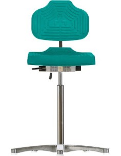 High chair with glides Classic WS1211 E seat/backrest with