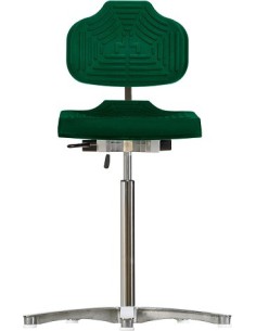 High chair with glides Classic WS1211 E seat/backrest with