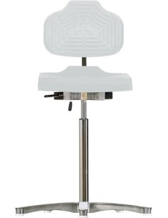 High chair with glides Classic WS1211 E seat/backrest with