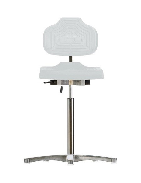 High chair with glides Classic WS1211 E seat/backrest with