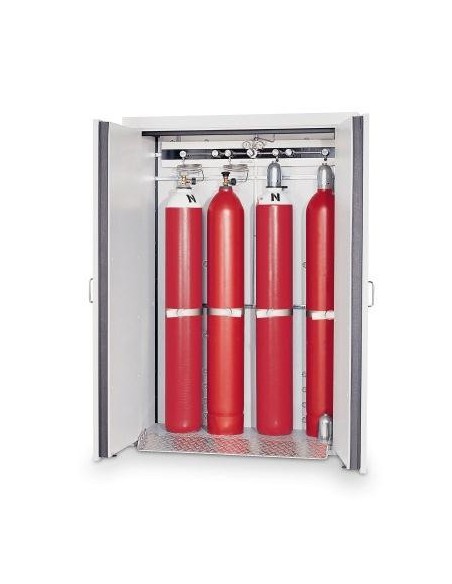 Druckgasflaschenschrank G30.205.140 für vier 50-Liter-Flaschen