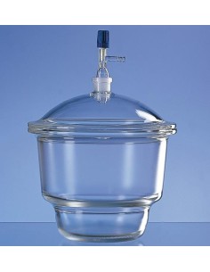 Eksykator Novus z pokrywką z tubusem szlif NS 24/31 wielkość