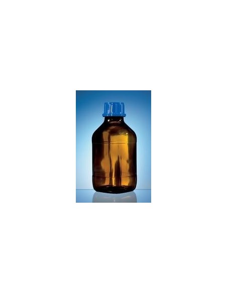 Butelka 2500 ml szkło sodowo-wapniowe oranżowe PP zakrętka GL45