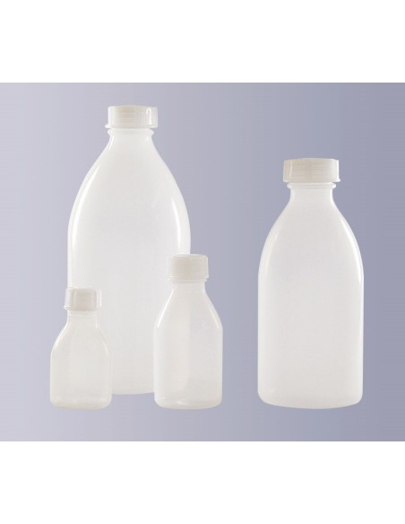 Narrow mouth bottle PE-LD 30 ml without cap GL14