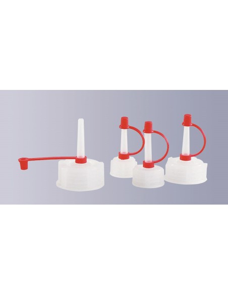 Dropper cap PE-LD GL28 pack 10 pcs.