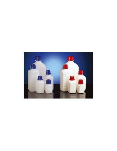 Chemikalienflasche enghals PE-HD 500 ml weiß ohne Verschluss GL