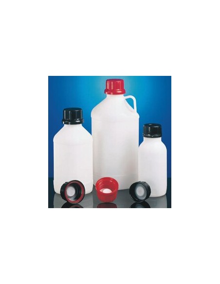 Butelka UN PE-HD 500 ml czarna bez zakrętki op. 120 szt.