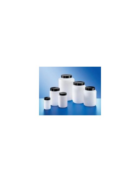 Wide neck container PE-HD 1500 ml without screw cap